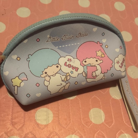 Sanrio Accessories - Sanrio Little Twin Stars Blue and Pink Pouch